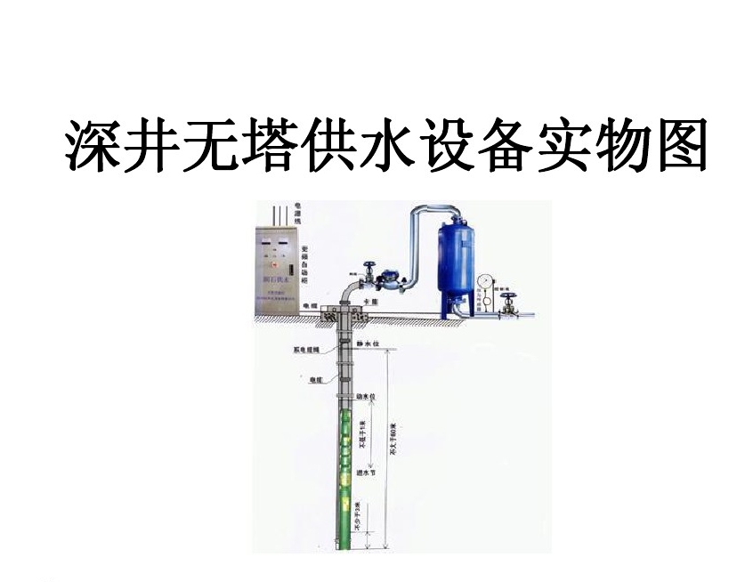 西安经开区井泵无塔式供水设备